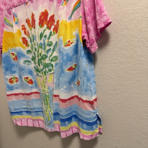 Jams World Kiyoshi Large Button Up Style W624 ROSS, Roses - Picture 7 of 15